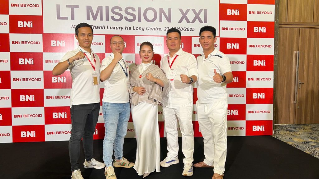 Lê Đức Anh tại sự kiện LTM BNI
